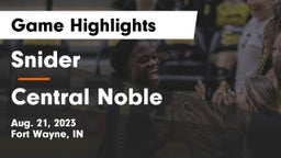 Snider  vs Central Noble  Game Highlights - Aug. 21, 2023