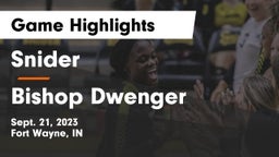 Snider  vs Bishop Dwenger  Game Highlights - Sept. 21, 2023