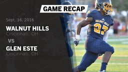 Recap: Walnut Hills  vs. Glen Este  2016