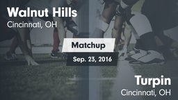 Matchup: Walnut Hills High vs. Turpin  2016