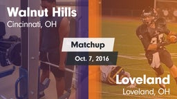 Matchup: Walnut Hills High vs. Loveland  2016