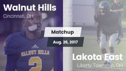Matchup: Walnut Hills vs. Lakota East  2017