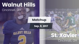 Matchup: Walnut Hills vs. St. Xavier  2017