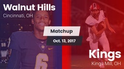 Matchup: Walnut Hills vs. Kings  2017