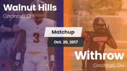 Matchup: Walnut Hills vs. Withrow  2017