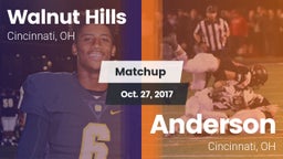Matchup: Walnut Hills vs. Anderson  2017