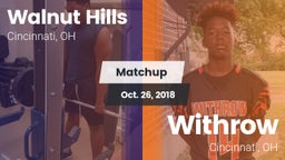 Matchup: Walnut Hills vs. Withrow  2018