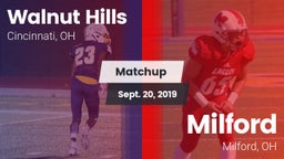 Matchup: Walnut Hills vs. Milford  2019