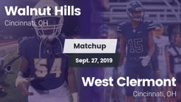 Matchup: Walnut Hills vs. West Clermont  2019