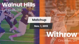 Matchup: Walnut Hills vs. Withrow  2019