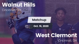 Matchup: Walnut Hills vs. West Clermont  2020