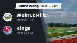 Recap: Walnut Hills  vs. Kings  2022
