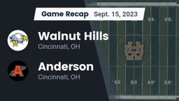 Recap: Walnut Hills  vs. Anderson  2023