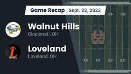Recap: Walnut Hills  vs. Loveland  2023
