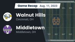 Recap: Walnut Hills  vs. Middletown  2023