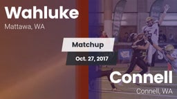 Matchup: Wahluke  vs. Connell  2017