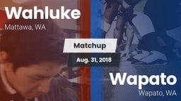 Matchup: Wahluke  vs. Wapato  2018