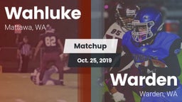 Matchup: Wahluke  vs. Warden  2019