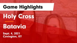 Holy Cross  vs Batavia  Game Highlights - Sept. 4, 2021