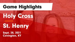 Holy Cross  vs St. Henry Game Highlights - Sept. 28, 2021