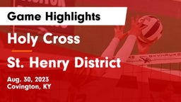 Holy Cross  vs St. Henry District  Game Highlights - Aug. 30, 2023