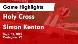 Holy Cross  vs Simon Kenton  Game Highlights - Sept. 15, 2023
