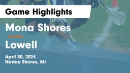 Mona Shores  vs Lowell  Game Highlights - April 30, 2024