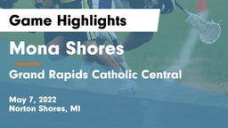 Mona Shores  vs Grand Rapids Catholic Central  Game Highlights - May 7, 2022