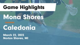 Mona Shores  vs Caledonia  Game Highlights - March 22, 2023
