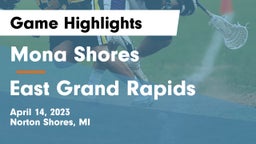 Mona Shores  vs East Grand Rapids  Game Highlights - April 14, 2023