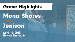Mona Shores  vs Jenison   Game Highlights - April 10, 2023
