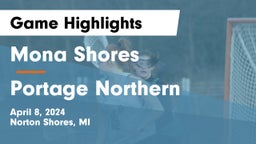 Mona Shores  vs Portage Northern  Game Highlights - April 8, 2024