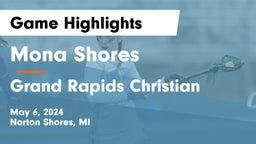 Mona Shores  vs Grand Rapids Christian  Game Highlights - May 6, 2024