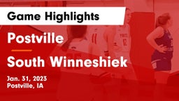 Postville  vs South Winneshiek  Game Highlights - Jan. 31, 2023