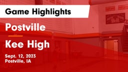 Postville  vs Kee High  Game Highlights - Sept. 12, 2023