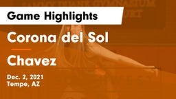 Corona del Sol  vs Chavez  Game Highlights - Dec. 2, 2021