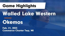 Walled Lake Western  vs Okemos  Game Highlights - Feb. 21, 2023