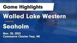 Walled Lake Western  vs Seaholm  Game Highlights - Nov. 28, 2023