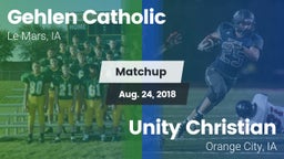Matchup: Gehlen Catholic vs. Unity Christian  2018