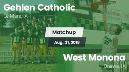 Matchup: Gehlen Catholic vs. West Monona  2018