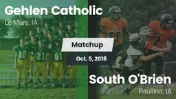 Matchup: Gehlen Catholic vs. South O'Brien  2018