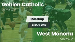 Matchup: Gehlen Catholic vs. West Monona  2019