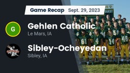 Recap: Gehlen Catholic  vs. Sibley-Ocheyedan 2023