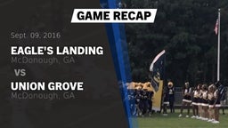 Recap: Eagle's Landing  vs. Union Grove  2016