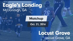 Matchup: Eagle's Landing vs. Locust Grove  2016
