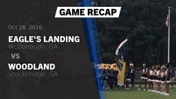 Recap: Eagle's Landing  vs. Woodland  2016
