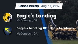 Recap: Eagle's Landing  vs. Eagle's Landing Christian Academy  2017