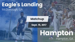 Matchup: Eagle's Landing vs. Hampton  2017