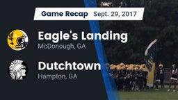 Recap: Eagle's Landing  vs. Dutchtown  2017