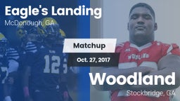 Matchup: Eagle's Landing vs. Woodland  2017